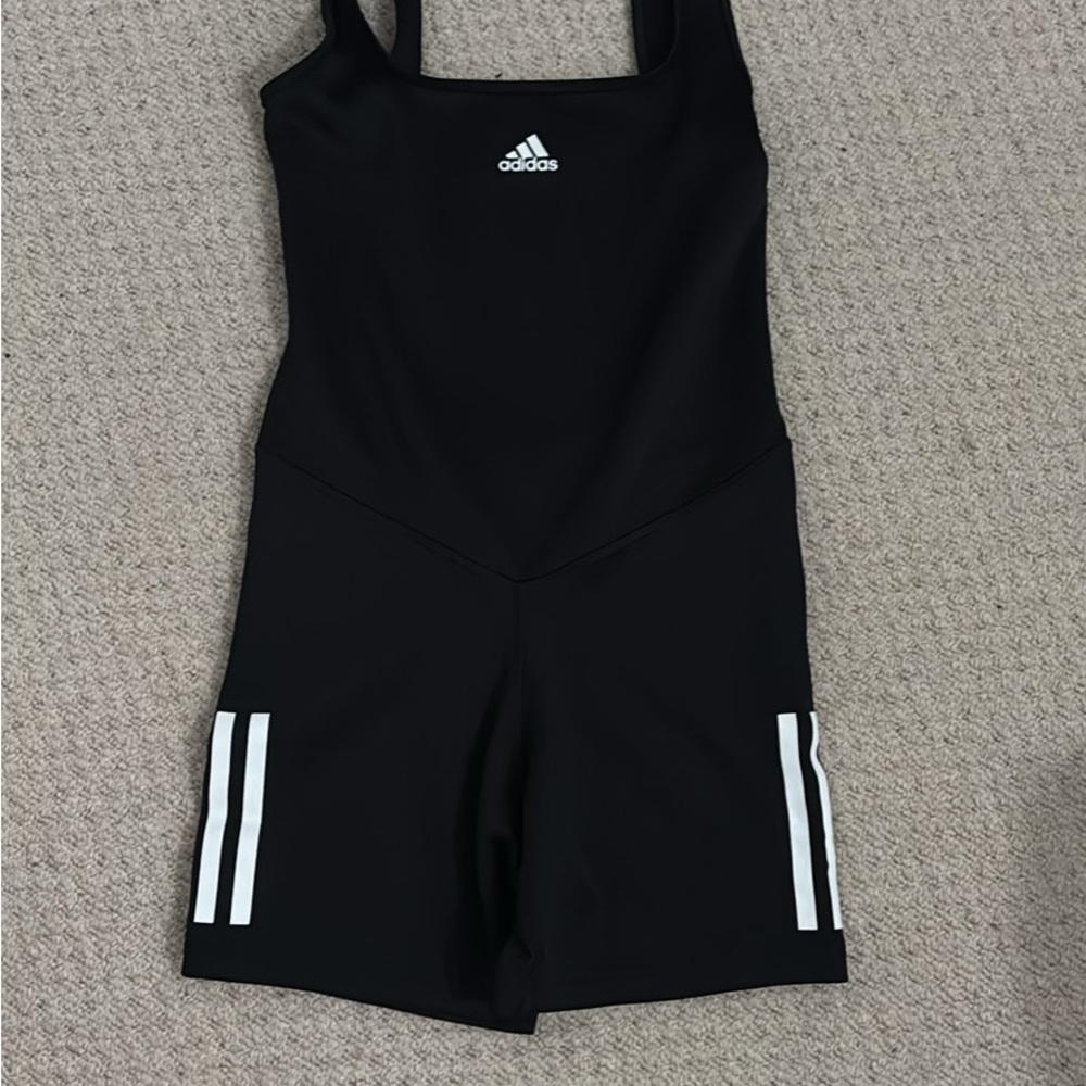 Adidas Black and White Sports One Piece